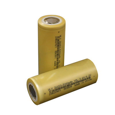 3.6v 26650 5000mah NCM Li Ion Battery لنظام الطاقة الشمسية