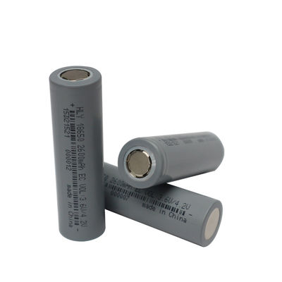 INR 18650 2600mah بطارية ليثيوم قابلة للشحن 3.6 فولت للسيارة الكهربائية