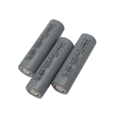 INR 18650 2600mah بطارية ليثيوم قابلة للشحن 3.6 فولت للسيارة الكهربائية