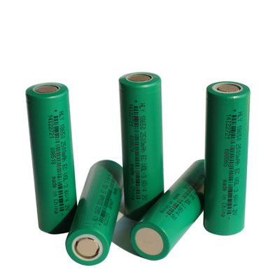 NCM 3.6v 18650 بطارية 2500mAh للدراجات الكهربائية / سكوتر