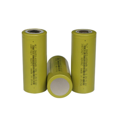 4000mAh 26650 3.6v استنزاف عالي بطارية ليثيوم أيون قابلة لإعادة الشحن للمركبات الكهربائية
