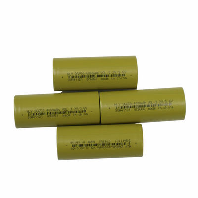 4000mAh 26650 3.6v استنزاف عالي بطارية ليثيوم أيون قابلة لإعادة الشحن للمركبات الكهربائية