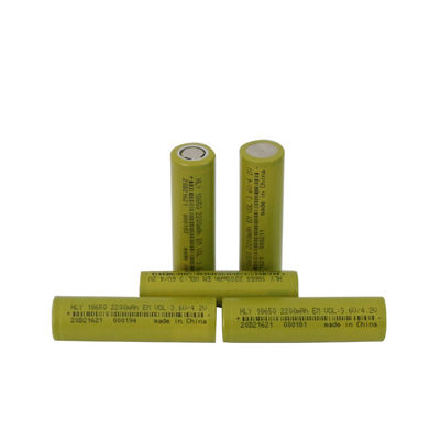 BIS دورة حياة طويلة 2200mah 18650 بطارية أسطوانية بطارية ليثيوم أيون لدراجات التوازن