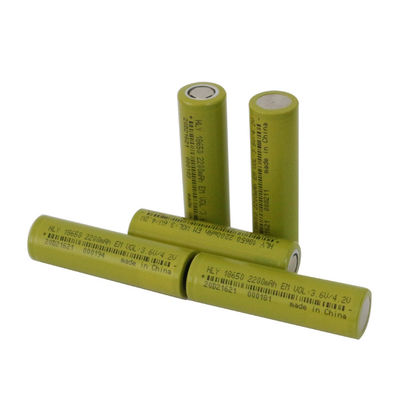 BIS دورة حياة طويلة 2200mah 18650 بطارية أسطوانية بطارية ليثيوم أيون لدراجات التوازن