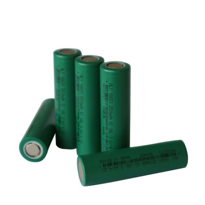 3.6V 2500mah شحن شمسي 18650 خلية بطاريات قابلة لإعادة الشحن AAA عالية السعة