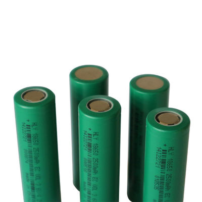 3.6v 2500mAh 18650 خلية بطارية ليثيوم أيون لأنظمة الطاقة الكهربائية