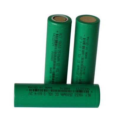 NCM 3.6V 2500mah 18650 خلية بطارية للدراجات الكهربائية / سكوتر