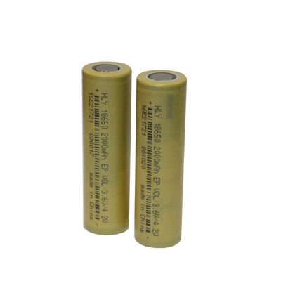 2000mAh 3.6V 18650 بطارية ليثيوم أيون 500 مرة للأدوات الكهربائية
