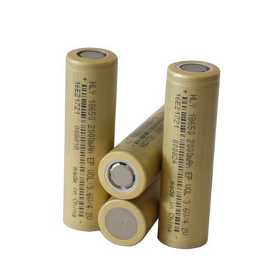 الطاقة المتنقلة أسطواني مشرق مصباح يدوي خلايا بطارية ليثيوم أيون 18650 2000mAh
