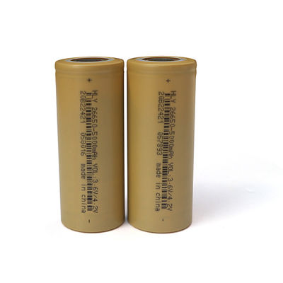 OEM ODM 5000mAh أسطواني عالي الكثافة بطارية ليثيوم أيون خلية 26650