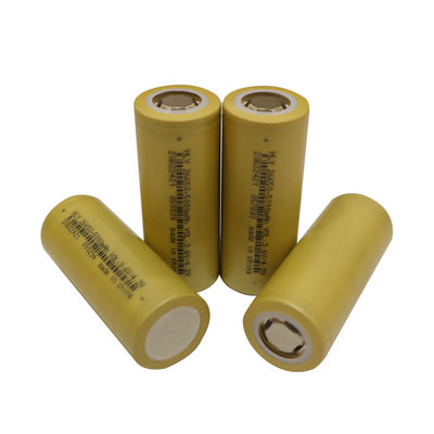 5000mAh 26650 3.6 فولت بطارية ليثيوم أيون قابلة لإعادة الشحن للوحة الشمسية