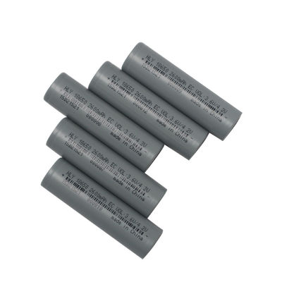 قدرة عالية 0.5C 2600mah 18650 بطارية 3.6V دورة حياة طويلة
