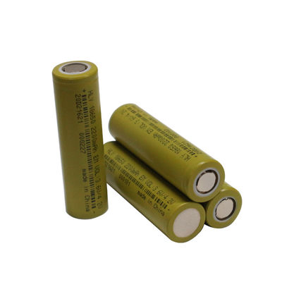 FCC Solar 18650 2200MAh بطاريات ليثيوم أيون قابلة لإعادة الشحن لأضواء الحديقة