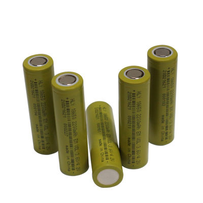 FCC Solar 18650 2200MAh بطاريات ليثيوم أيون قابلة لإعادة الشحن لأضواء الحديقة