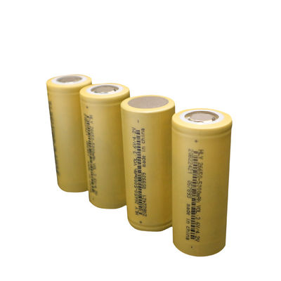5000mAh 26650 أضواء تعمل بالطاقة الشمسية بطاريات قابلة للشحن بطارية ليثيوم أيون عالية السعة